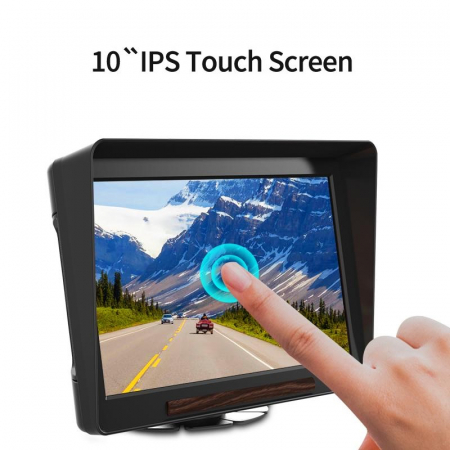 Navigatie pentru camioane DVR STAR K20, 4G, IPS 10.1", 4 camere, QuadCore, 2GB RAM, 32GB ROM, Android 9, GPS, camion, tir [1]