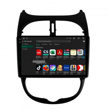 Navigatie Android 13 2K Peugeot 206 8+256GB | AutoDrop.ro [11]
