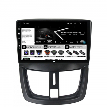 Navigatie Android 13 Peugeot 207 8+256GB | AutoDrop.ro [3]