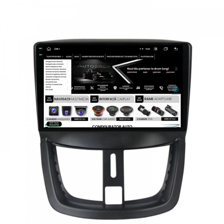 Navigatie Android 2K 13 Peugeot 207 4+64GB | AutoDrop.ro [11]