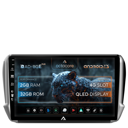 208 (2012-2019) - Carplay Android Peugeot 208/2008 2GB | AutoDrop.ro