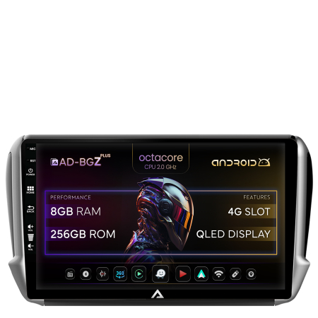 208 (2012-2019) - Navigatie Android Peugeot 208/2008 8GB | AutoDrop.ro