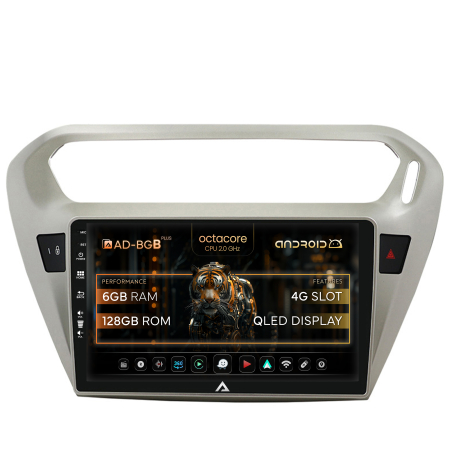 C-Elysee 2012 - >> - Navigatie Android 12 Peugeot 301/C-Elysee 6+128 | AutoDrop.ro
