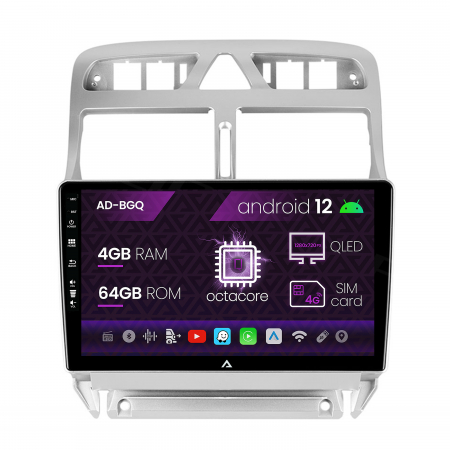 Navigatie QLED Peugeot 307 Android 4GB | AutoDrop.ro [1]