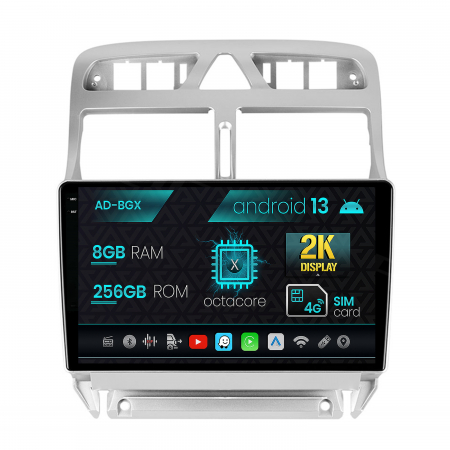 307 (2001-2008) - Navigatie Android 2K 13 Peugeot 307 8+256GB | AutoDrop.ro