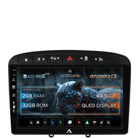308 (2008-2013) - Carplay Android 12 Peugeot 308/408 | AutoDrop.ro