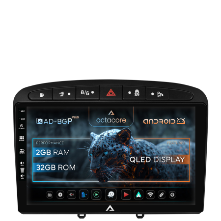308 (2008-2013) - Navigatie Android Peugeot 308/408 2GB | AutoDrop.ro