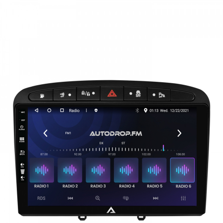 Navigatie Android 12 Peugeot 308/408 QLED | AutoDrop.ro [4]