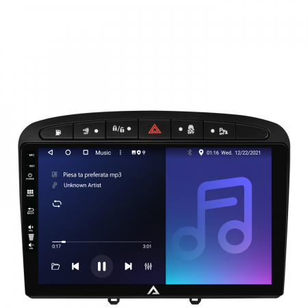Navigatie Android 12 Peugeot 308/408 QLED | AutoDrop.ro [5]