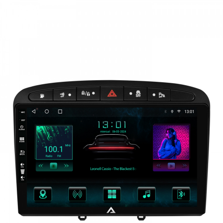 Navigatie  Android 13 Peugeot 308/408 4+64GB | AutoDrop.ro [1]