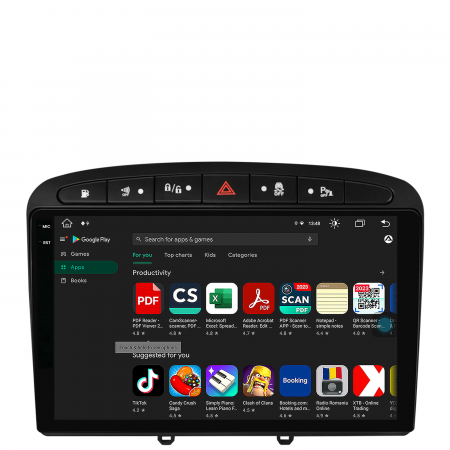 Navigatie Android 2K 13 Peugeot 308/408 8GB | AutoDrop.ro [12]