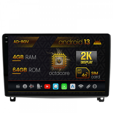407 (2004-2011) - Navigatie Peugeot 407 Android 4+64GB AD-BGV | AutoDrop.ro