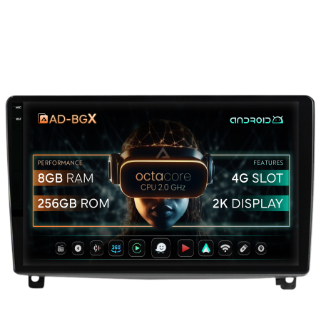 407 (2004-2011) - Navigatie Peugeot 407 Android 8+256GB AD-BGX | AutoDrop.ro