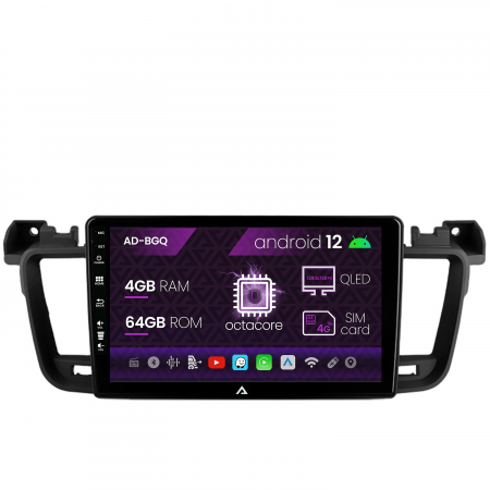 Navigatie Android 12 Peugeot 508 4GB QLED | AutoDrop.ro [1]
