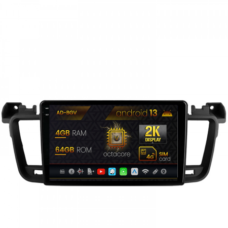 508 (2010 ->>) - Navigatie Android 2K 13 Peugeot 508 4GB | AutoDrop.ro