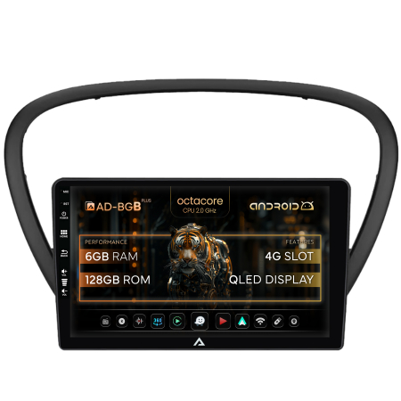 607 (2004-2011) - Navigatie Peugeot 607 Android 6+128GB AD-BGB | AutoDrop.ro