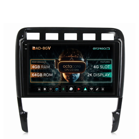 Cayenne 2002-2010 - Navigatie Android Porsche Cayenne 02-10 4GB | AutoDrop.ro