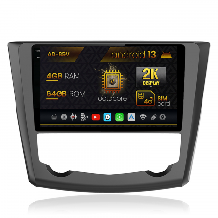 Kadjar 2016 - >> - Navigatie 2K Android 13 Renault Kadjar 4+64GB | AutoDrop.ro