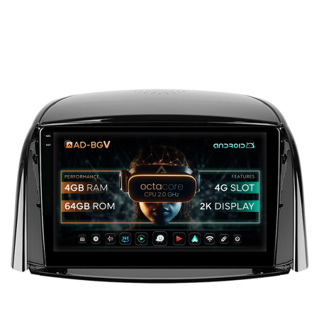 Koleos 2007-2016 - Navigatie 2K Android  Renault Koleos 4GB | AutoDrop.ro