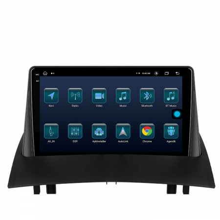 Navigatie 2K Android 13 Renault Megane 2 8GB 9" | AutoDrop.ro [2]