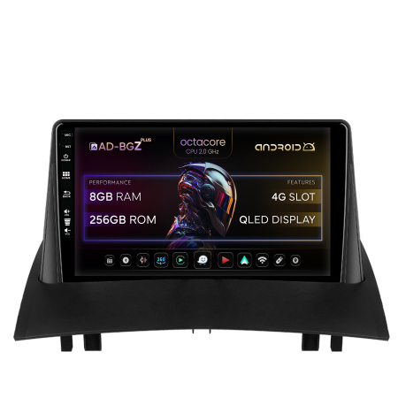 Megane II 2003-2009 - Navigatie Android Renault Megane 2 8GB 9" | AutoDrop.ro