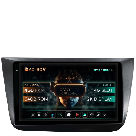 Toledo 2004-2009 - Navigatie Android  Seat Altea / Toledo 4GB | AutoDrop.ro