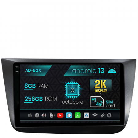 Altea 2004-2015 - Navigatie Android 13 Seat Altea / Toledo 8GB | AutoDrop.ro