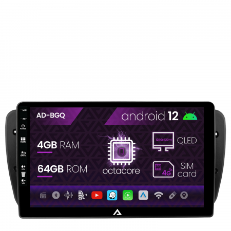 Navigatie Android 12 Seat Ibiza 4GB QLED | AutoDrop.ro [1]