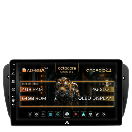 Ibiza 2003-2016 - Navigatie  Android  Seat Ibiza 4+64GB | AutoDrop.ro