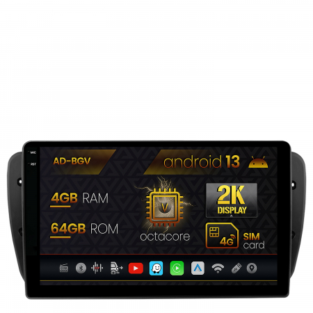 Ibiza 2003-2016 - Navigatie Android 13 Seat Ibiza 4+64GB | AutoDrop.ro