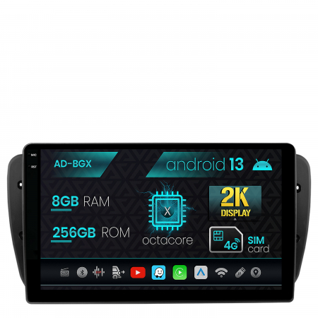 Ibiza 2003-2016 - Navigatie Android 13 Seat Ibiza 8+256GB | AutoDrop.ro