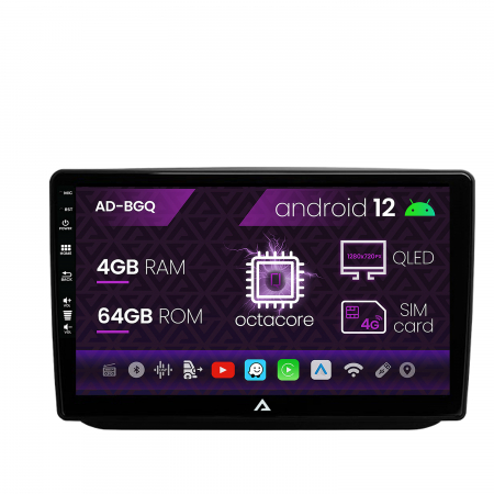 Navigatie QLED Android 12 Skoda Fabia | AutoDrop.ro [0]