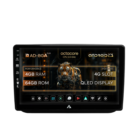 Fabia 1999-2013 - Navigatie  Android  Skoda Fabia 4+64GB | AutoDrop.ro