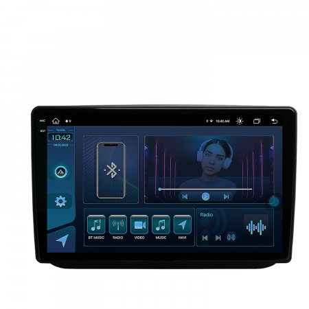 Navigatie 2K Android 13 Skoda Fabia 8+256GB | AutoDrop.ro [1]