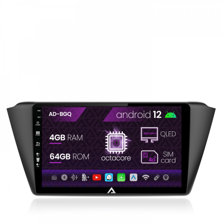 Navigatie QLED Skoda Fabia 3 2015+ 4GB | AutoDrop.ro [0]