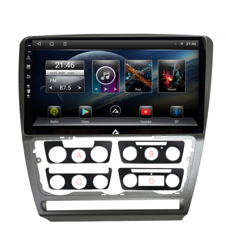 Carplay Android 12 Skoda Octavia 2 | AutoDrop.ro [1]