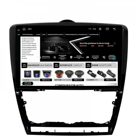 Navigatie Android 13 2K Skoda Octavia 2 4GB | AutoDrop.ro [9]
