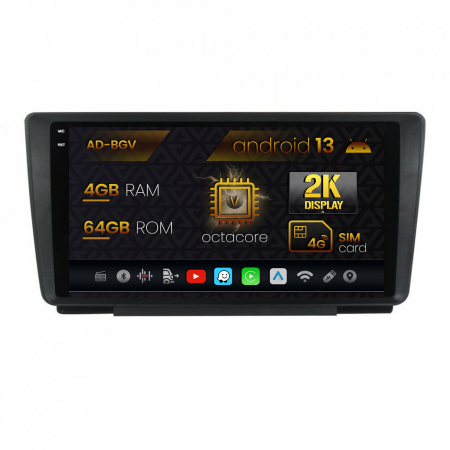 Octavia II Facelift 2008-2013 - Navigatie Android 13 2K Skoda Octavia 2 4GB | AutoDrop.ro