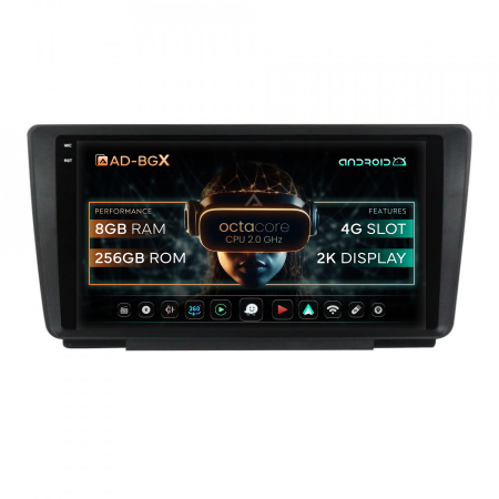 Octavia II NFL 2005-2008 - Navigatie Android 13 2K Skoda Octavia 2 8GB | AutoDrop.ro