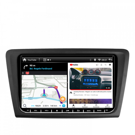 Navigatie,Skoda Rapid, Android 10 - Autodrop.ro [6]