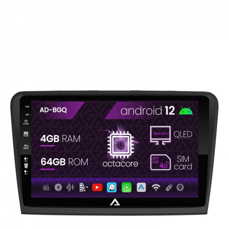 Navigatie Android 12 Skoda Superb 2 QLED | AutoDrop.ro [1]