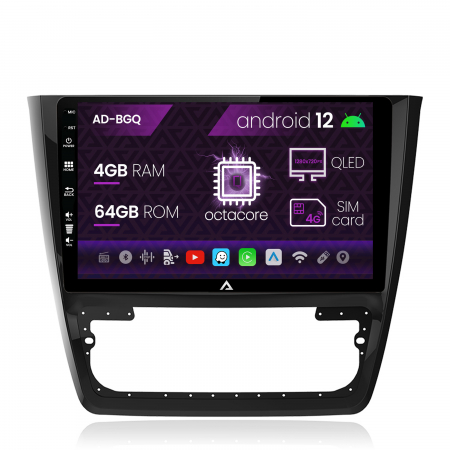 Carplay Skoda Yeti 10Inch AD-BGQ 4+64GB | AutoDrop.ro [0]