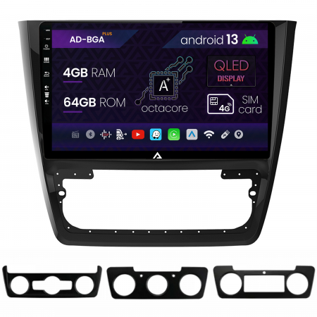Yeti 2009 - >> - Carplay Skoda Yeti 4GB 10Inch AD-BGA 4+64GB | AutoDrop.ro