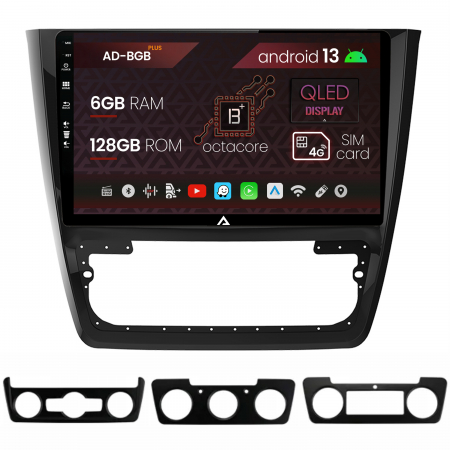 Yeti 2009 - >> - Carplay Skoda Yeti 10Inch AD-BGB 6+128GB | AutoDrop.ro