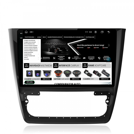 Carplay Skoda Yeti 2K 10Inch AD-BGX 8+256GB | AutoDrop.ro [11]