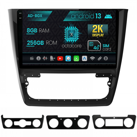 Yeti 2009 - >> - Carplay Skoda Yeti 2K 10Inch AD-BGX 8+256GB | AutoDrop.ro