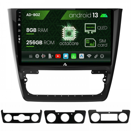 Yeti 2009 - >> - Carplay Skoda Yeti 10Inch AD-BGZ 8+256GB | AutoDrop.ro