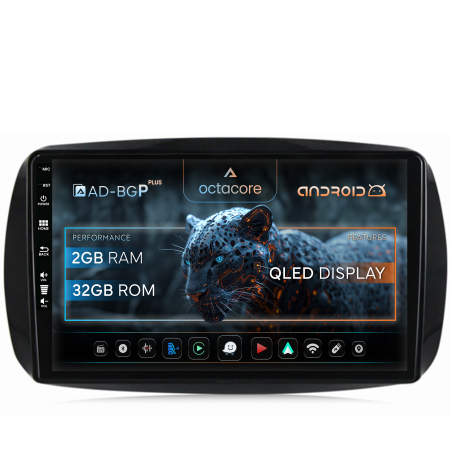 Smart FORTWO 2016 ->> - Navigatie SMART Fortwo 2016-Prezent 2+32GB | AutoDrop.ro