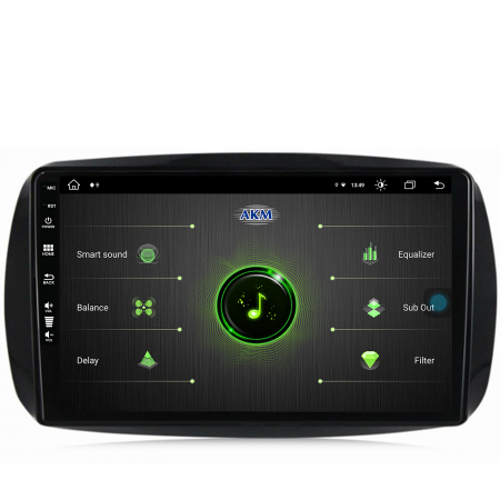 Carplay SMART Fortwo 2016-Prezent 8+256GB AD-BGZ | AutoDrop [8]