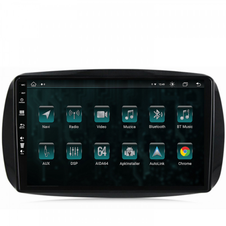 Carplay SMART Fortwo 2016-Prezent 8+256GB AD-BGZ | AutoDrop [2]